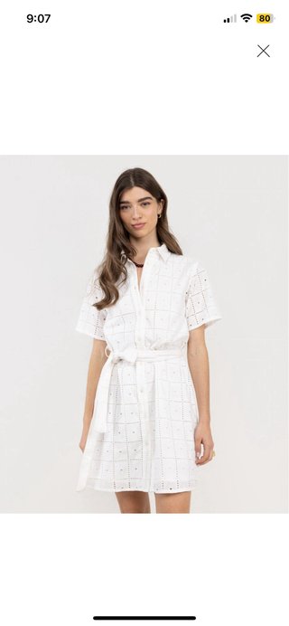 Vestido blanco El Ganso
