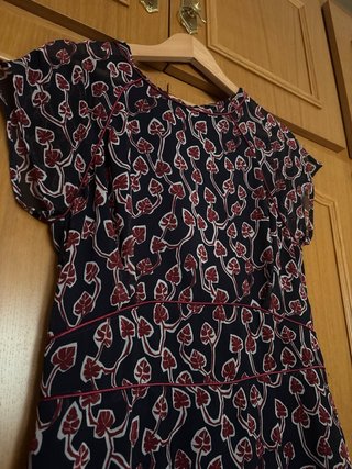 Vestido corto estampado