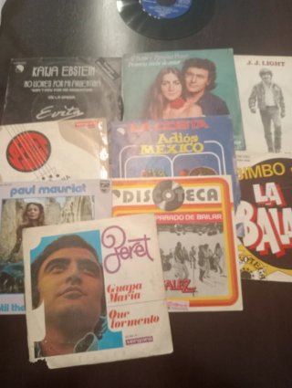 Lote 38 Vinilos Antiguos Varios Géneros