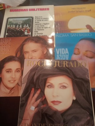 Lote 38 Vinilos Antiguos Varios Géneros