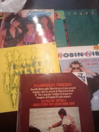 Lote 38 Vinilos Antiguos Varios Géneros
