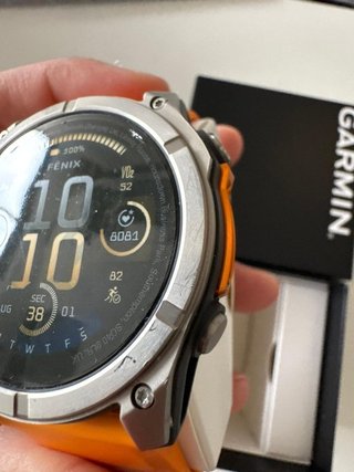 TIENDA - Garmin Fenix 8 51mm AMOLED Zafiro Naranja