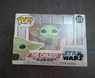 Funko Pop! Star Wars Baby Yoda con Taza