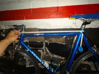 Bicicleta Clásica Vintage Azul