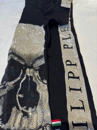 Conjunto Philipp Plein Negro y Plateado