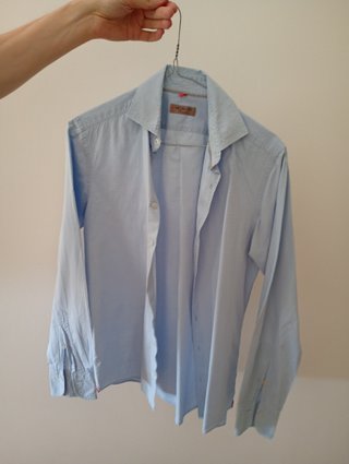 Camicia uomo azzurra taglia M