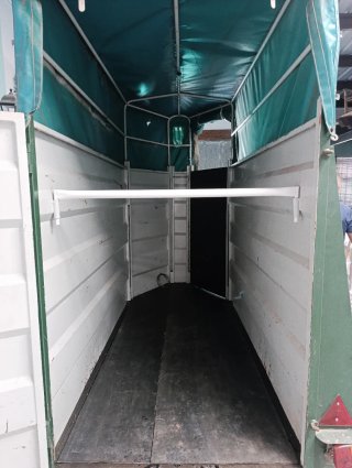 Remolque para 1 caballo con freno