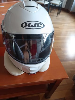 Casco HJC Modular Talla L + Accesorios