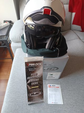 Casco HJC Modular Talla L + Accesorios
