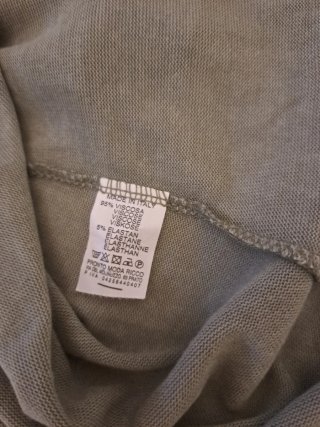 Blusa Luana verde oliva talla única