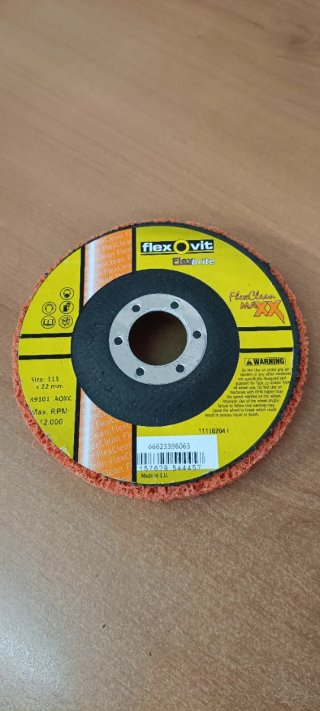 Kit 5 Discos Lijado Flexovit FlexClean