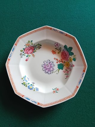 Servizio piatti  Raynaud Limoges decorato floreale