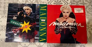 Due vinili di madonna al prezzo di uno