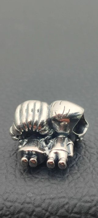 Charm Plata 925 Novios Tipo Pandora