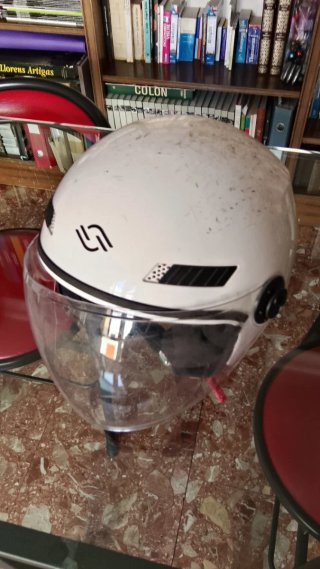 Casco Moto Shiro Blanco
