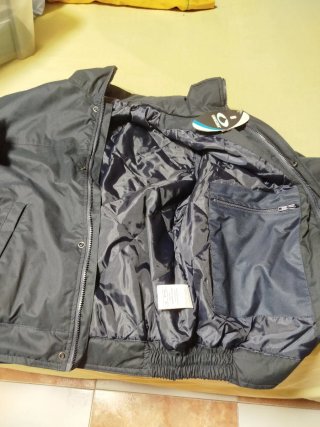 Cazadora impermeable azul Talla XL