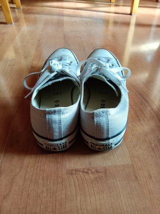 Zapatillas Converse bajas grises