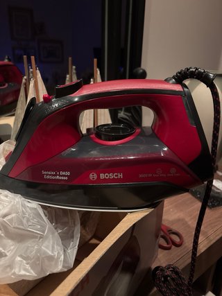 Plancha Bosch Sensixx DA50 Edition Rosso