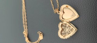 Collar Corazón Filigrana Pandora