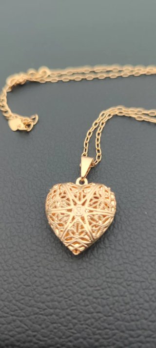 Collar Corazón Filigrana Pandora