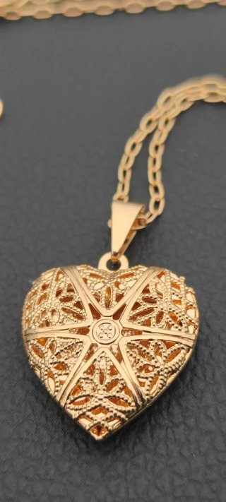 Collar Corazón Filigrana Pandora