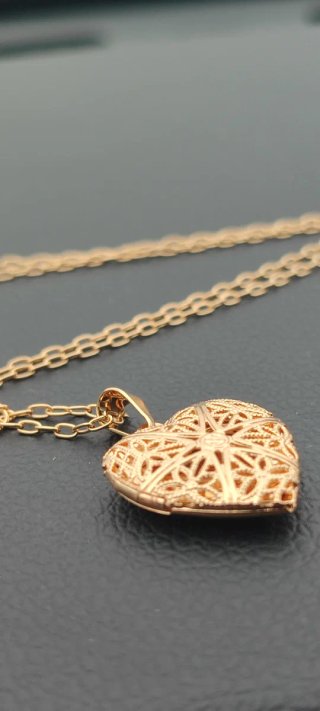 Collar Corazón Filigrana Pandora