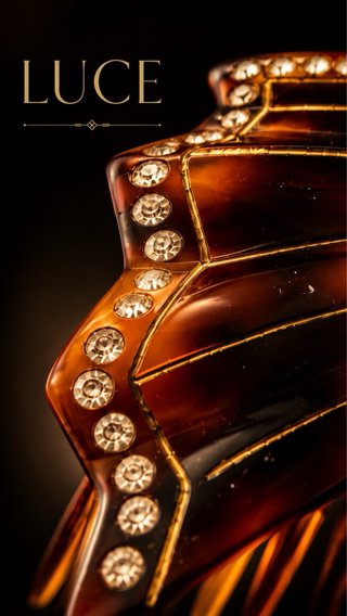Pettine Art Deco Tortora Strass antica pettinessa