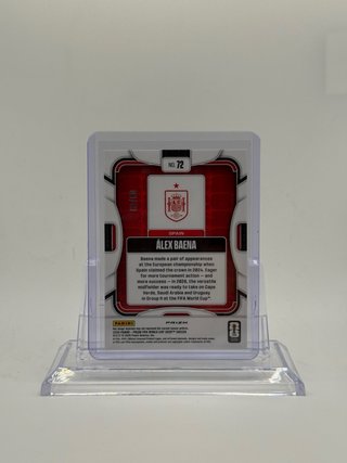 Carta Alex Baena España Panini Prizm 09/40 FIFA 26