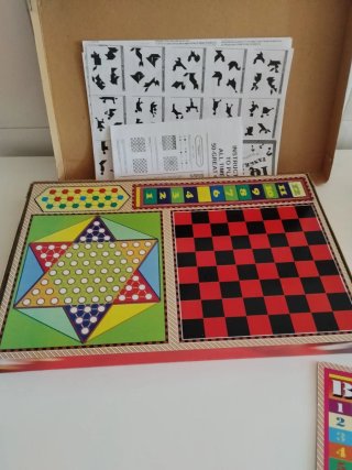 Juego de mesa multijuegos con ruleta
