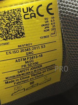 Zapatos de seguridad SAFETY JOGGER