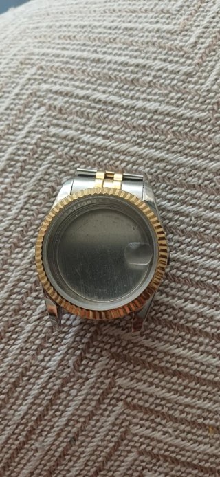 Caja de Reloj Rolex Oro y Plata