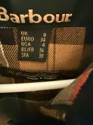 Chaqueta Barbour Beadnell Azul Oscuro Mujer