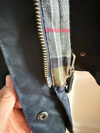Chaqueta Barbour Beadnell Azul Oscuro Mujer