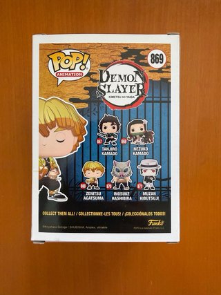Funko Pop! Zenitsu Agatsuma 869 Demon Slayer