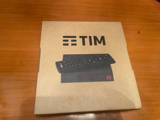 TIM Box 4K DVB-T2 – NUOVO, ANCORA INCELLOFANATO