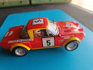 Scalextric Fiat Abarth 124 Rally NUEVO.