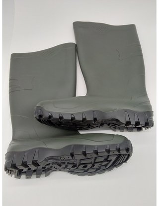 Dunlop K680011 PVC KNIELAARS - botas de goma sin forro con caña media de goma Unisex adulto - color Verde (Green/Black) - talla