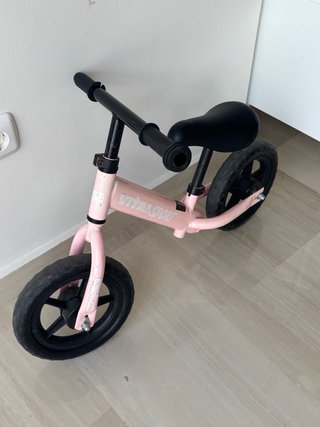 Bici de equilibrio rosa VITAL SPORT