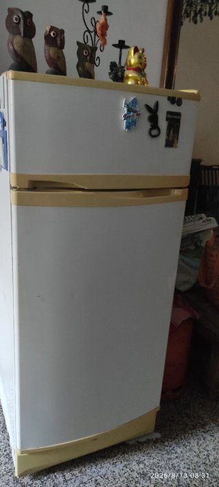 Nevera de gas blanca