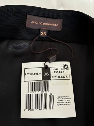 Chaqueta Negra Roberto Verino