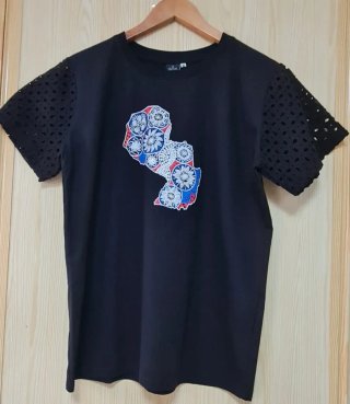 Camiseta Algodón Orgánico Paraguay chancla y gorra