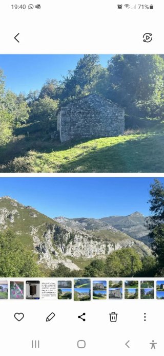 CABAÑA de PIEDRA, 2 PLANTAS 102m2, TERRENO 400m2