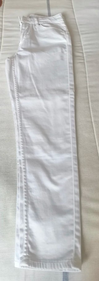 Pantalón blanco Pedro del Hierro mujer