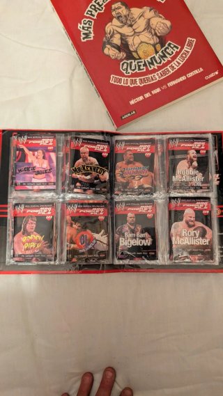 Colección WWE álbum, libro y Tattoos Antiguos .