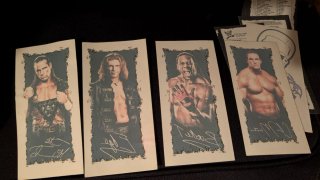 Colección WWE álbum, libro y Tattoos Antiguos .