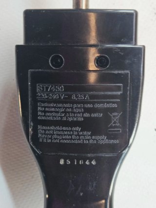 Plancha de asar eléctrica termostato