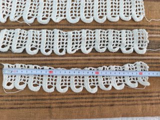 Puntas crochet para toallas (2 juegos)