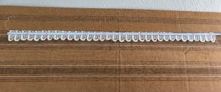 Puntas crochet para toallas (2 juegos)