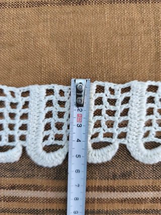 Puntas crochet para toallas (2 juegos)
