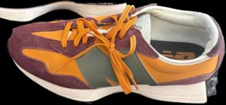 Zapatillas New Balance 44 Naranja/Morado